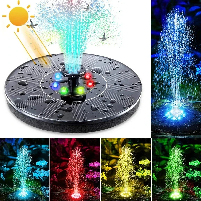 Outdoor Power Source - Mini Solar Fountain Pool Pond Waterfall
