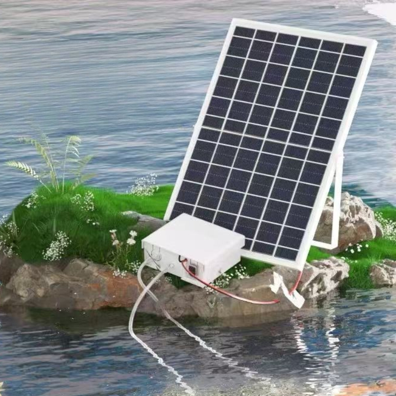 Outdoor Power Source - Solar Air Pump Outdoor Fish Pond