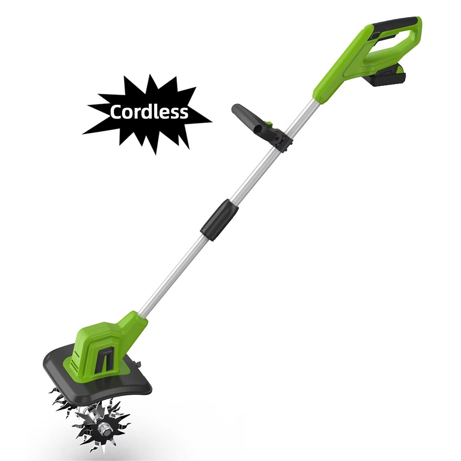 Garden Tiller Mini - 20V Telescopic Cordless Mini Tiller Lithium