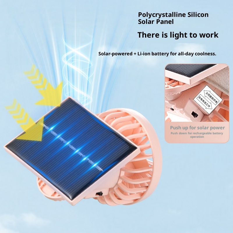 Portable Mini Clip Fan Dual Po - Outdoor Usb Power Supply incelemesi ve fiyatı