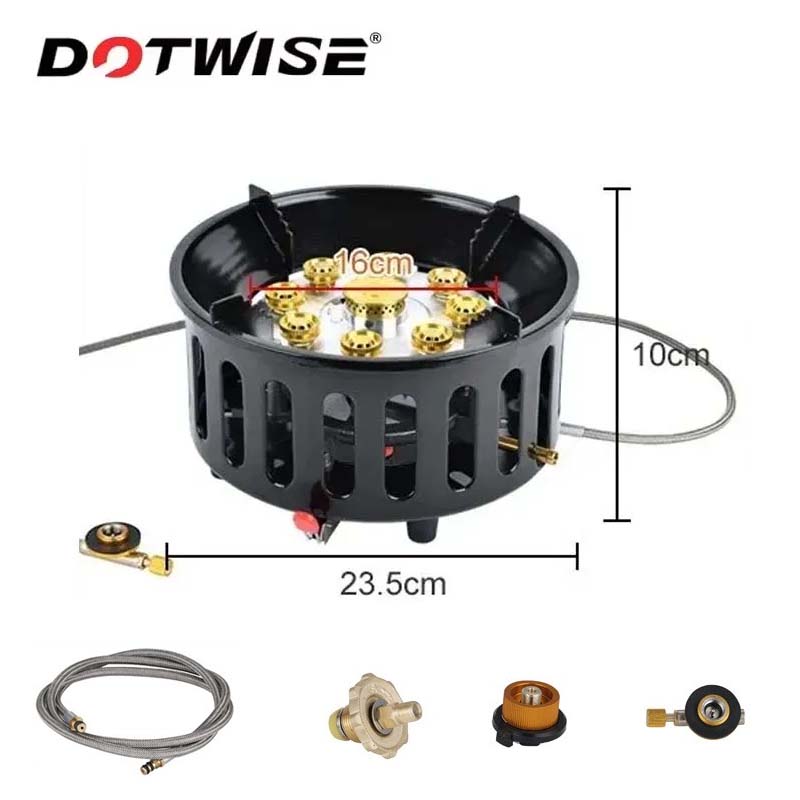 21000W 9-Core Camping gas Stov - Outdoor Power Equipment Brands incelemesi ve fiyatı