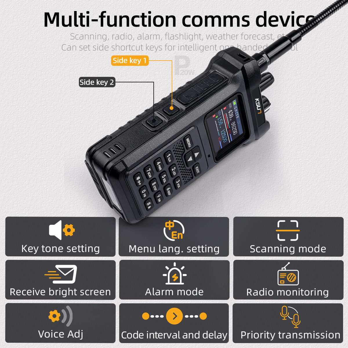 UV119D VHF UHF Dual Band Ham R - Outdoor Power Source incelemesi ve fiyatı