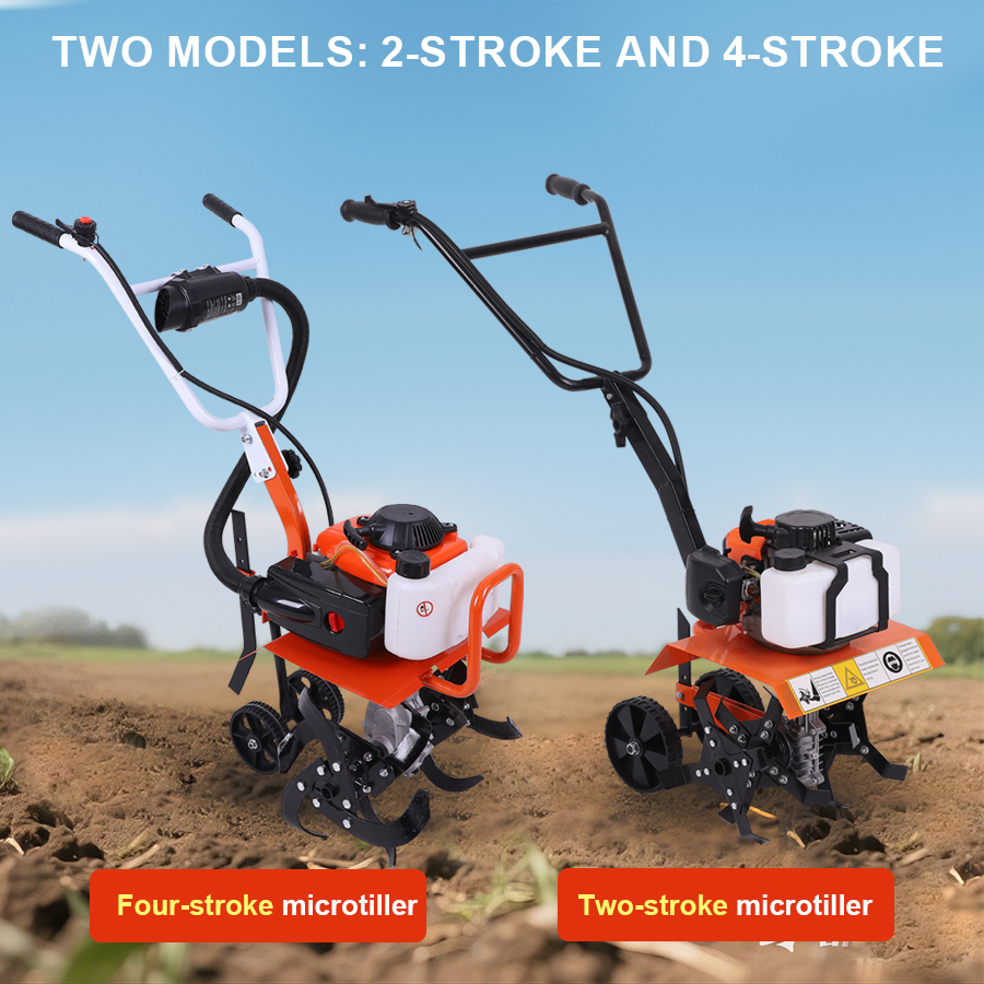 Mini Tiller Gas Cultivator 2 S - Garden Tiller Mini incelemesi ve fiyatı