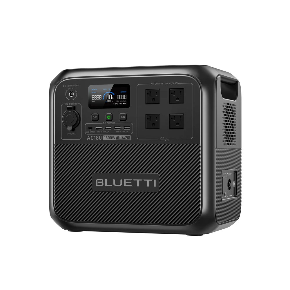 【RENEW】BLUETTI AC180 Solar Por - Outdoor Power Source incelemesi ve fiyatı