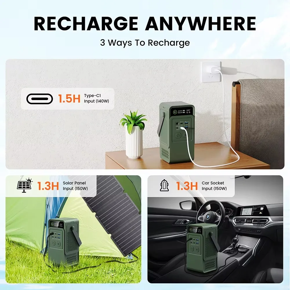 60000mAh 200W 192Wh Camping Po - Outdoor Power Source incelemesi ve fiyatı