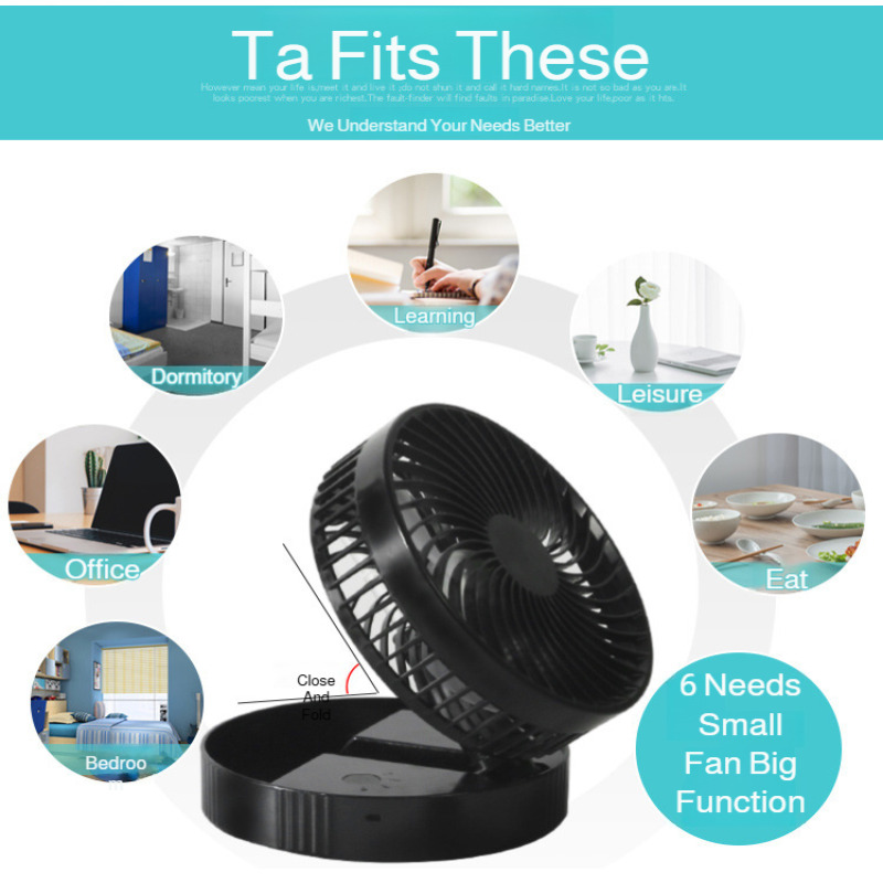 Retractable Fan Portable Mini  - Outdoor Usb Power Supply incelemesi ve fiyatı