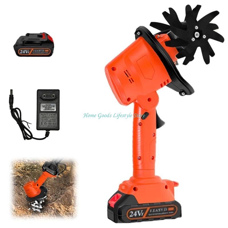 E74E Cordless Mini Tiller 21V  - Garden Tiller Mini incelemesi ve fiyatı