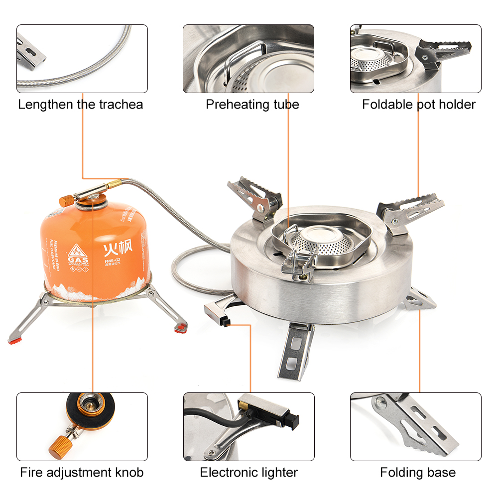 Widesea Camping Tourist Burner - Outdoor Power Equipment Brands incelemesi ve fiyatı