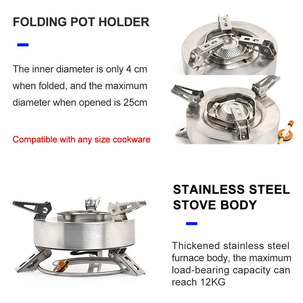 Widesea Camping Tourist Burner - Outdoor Power Equipment Brands incelemesi ve fiyatı