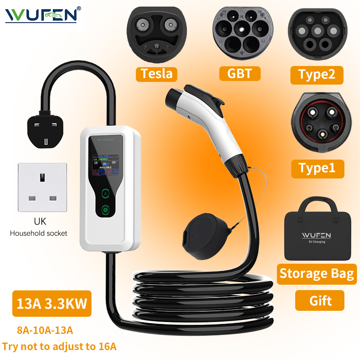 WUFEN Electric Car Portable Ty - Outdoor Usb Power Supply incelemesi ve fiyatı