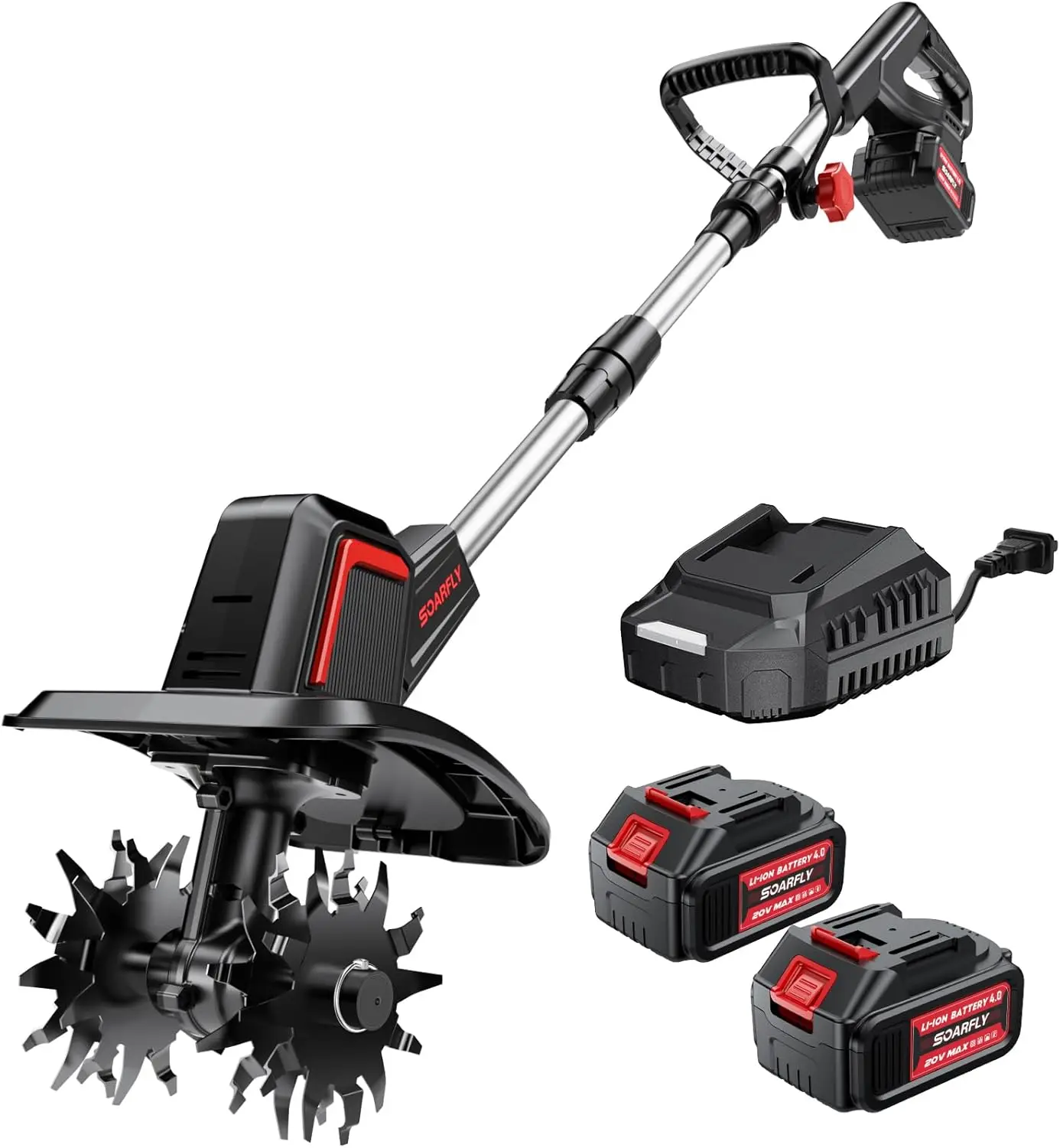 Upgraded Cordless Electric Til - Garden Tiller Mini incelemesi ve fiyatı