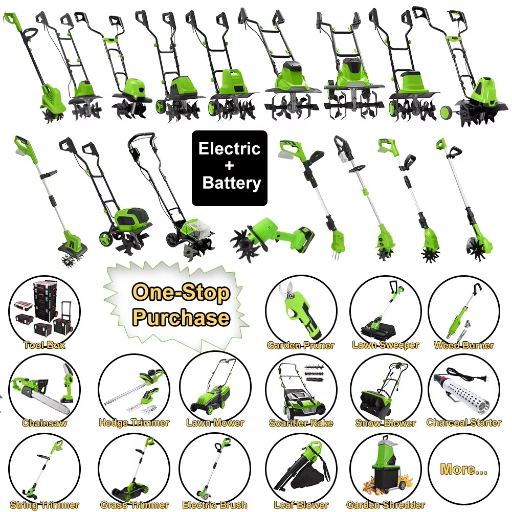 20V Telescopic Cordless Mini T - Garden Tiller Mini incelemesi ve fiyatı