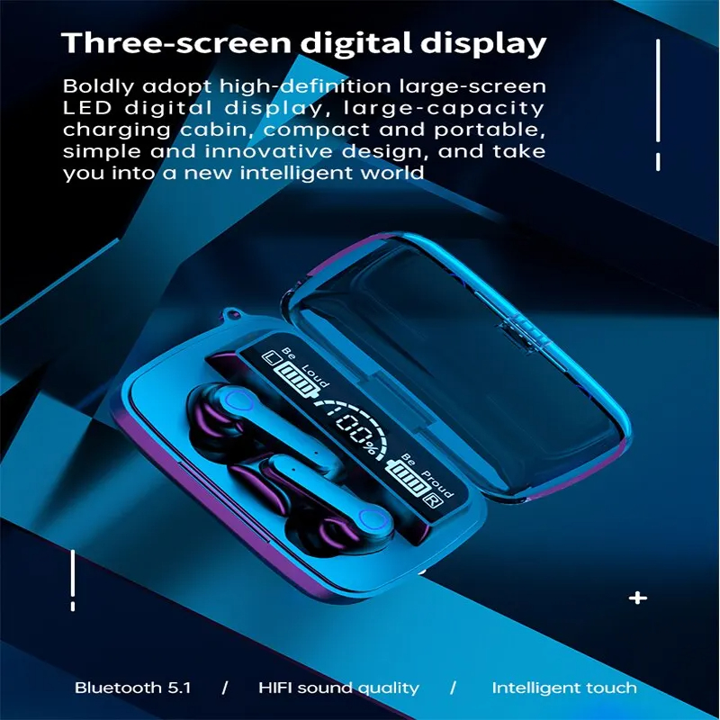 M19 Bluetooth Headset Wireless - Outdoor Power Board Box incelemesi ve fiyatı